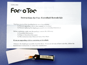 300 uL for 1.5 Voice Coil Ferrofluid Kit 